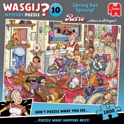 Wasgij Retro Mystery 10 - Spring has Sprung!(1000) (6 pcs ctn)