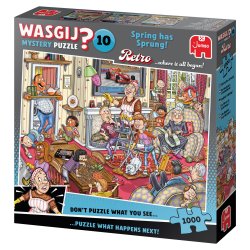 Wasgij Retro Mystery 10 - Spring has Sprung!(1000) (6 pcs ctn)