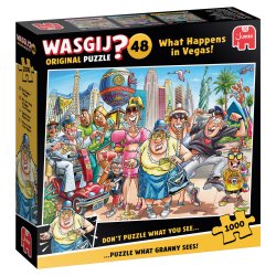 Wasgij Original 48 What Happens in Vegas! (1000) Release 7 Februar (6 pcs ctn)