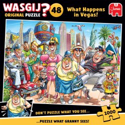Wasgij Original 48 What Happens in Vegas! (1000) Release 7 Februar (6 pcs ctn)