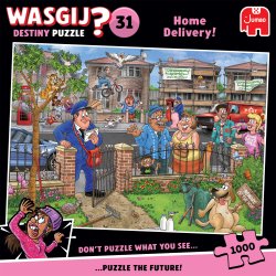 Wasgij Destiny 31 Home Delivery (1000) (6 pcs ctn) Release 4 april 