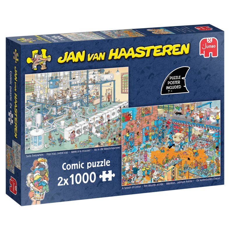 JvH - Suds Everywhere &amp; A Splash of Colour -Release 7. November (2x1000) (ctn 6 pcs)