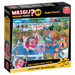 Wasgij Original 49 Padel Panic! (1000) Release 6 Juni (6 pcs ctn)