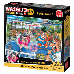Wasgij Original 49 Padel Panic! (1000) Release 6 Juni (6 pcs ctn)
