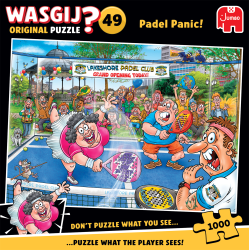Wasgij Original 49 Padel Panic! (1000) Release 6 Juni (6 pcs ctn)