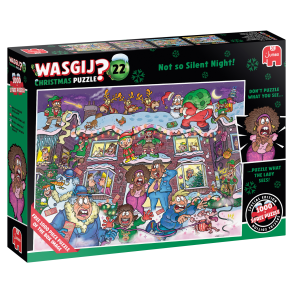 Wasgij Christmas 22 - Not so Silent Night! (2x1000 pieces) Release 6 Juni (6 pcs ctn)