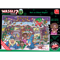 Wasgij Christmas 22 - Not so Silent Night! (2x1000 pieces) Release 6 Juni (6 pcs ctn)