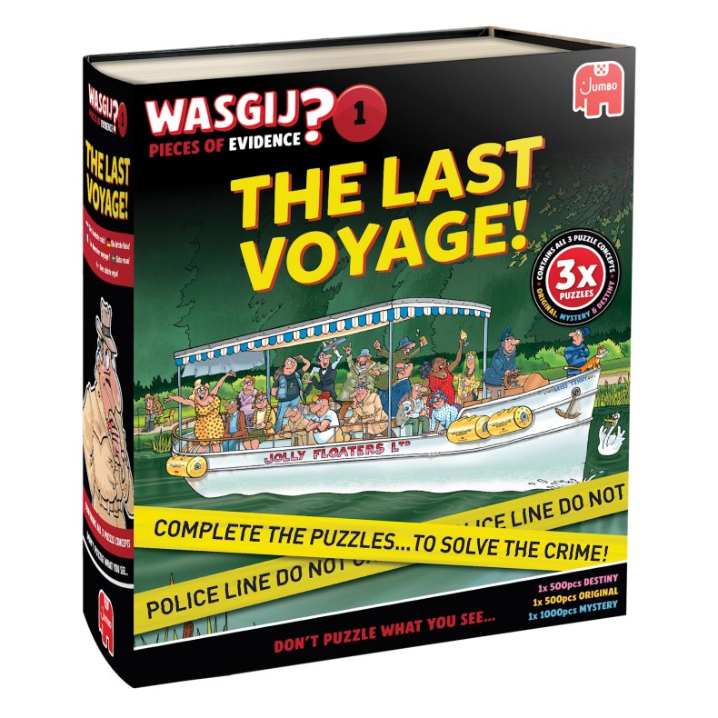 "Very Limited Edition" Wasgij Pieces Of Evidence - Titel TBD (2x500 &amp; 1x1000) Release 25 July (3 pcs ctn)