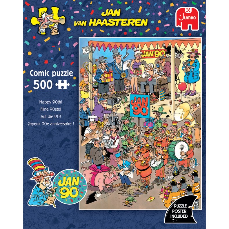 JvH Happy 90th! Release (500) 18 april (6 pcs ctn)
