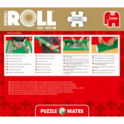 Puzzle Mates Puzzle &amp; Roll up to 1500 pcs Puzzles (ctn 12 pcs)