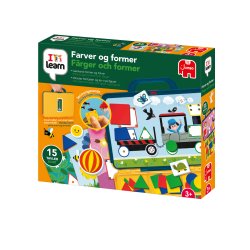 I Learn Colors &amp; Shapes - Svensk/Dansk version (ctn 12 pcs)