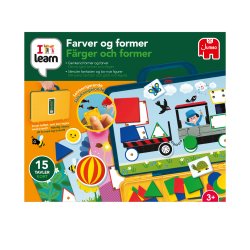 I Learn Colors &amp; Shapes - Svensk/Dansk version (ctn 12 pcs)