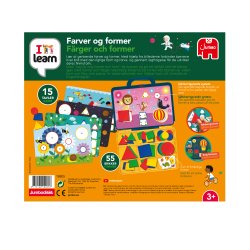 I Learn Colors &amp; Shapes - Svensk/Dansk version (ctn 12 pcs)