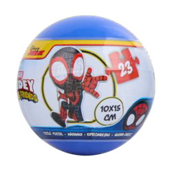 Spidey Puzzle Ball ,6 assorted - 24 pcs in a CDU 