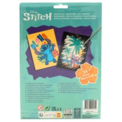 Stitch Scratch Art Posters (ctn 12 pcs)