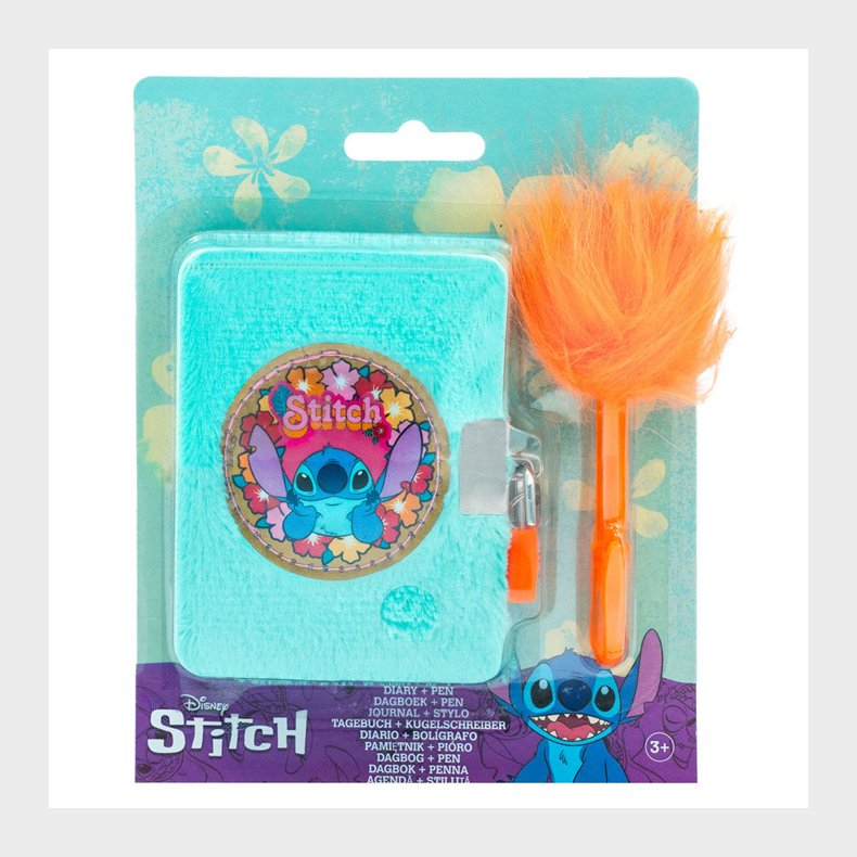 STITCH PLUSH DAIRY LOCK &amp; FLUFFY PEN (ctn 6 pcs)