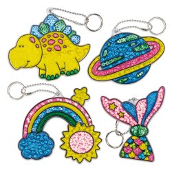 GALT Activity Pack - Suncatcher Keyrings (ctn 6 pcs)