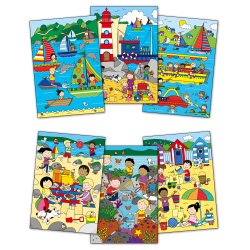 Water Magic - Look and Find - At the Seaside (ctn 12 pcs)