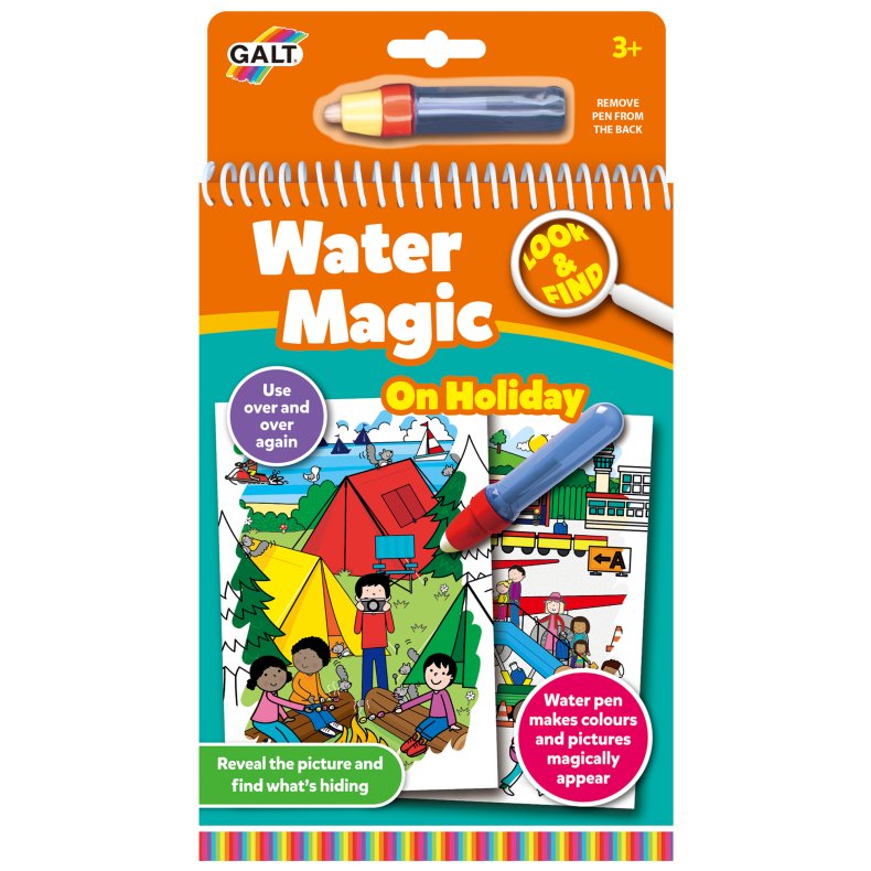Water Magic - Look and Find - On Holiday (ctn 12 pcs)