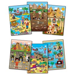 Water Magic - Look and Find - Treasure Hunt (ctn 12 pcs)