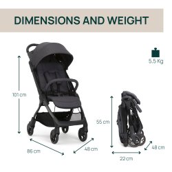 Chicco Juv - WE 2 STROLLER EBONY