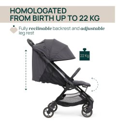 Chicco Juv - WE 2 STROLLER EBONY