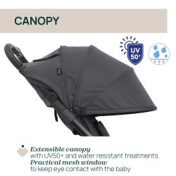 Chicco Juv - WE 2 STROLLER EBONY